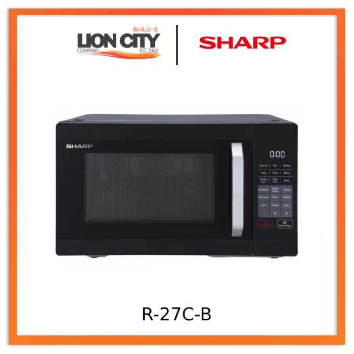 Sharp R-27C-B 27L Convection Microwave - Black