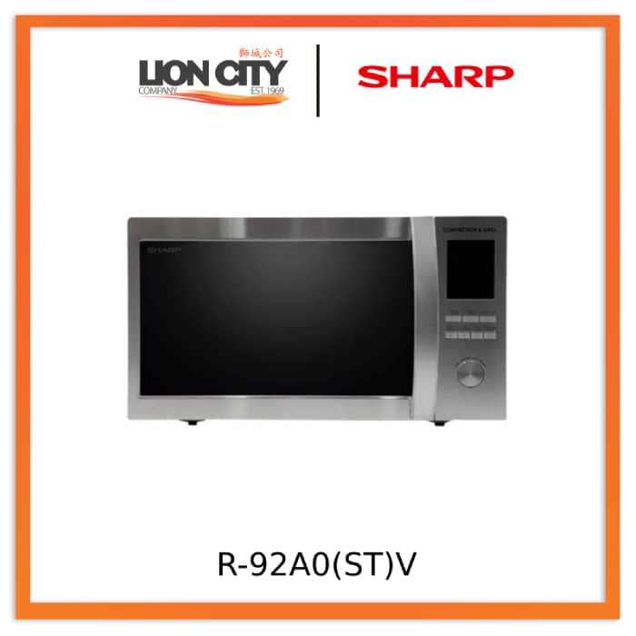 Sharp R-92A0(ST) V Microwave Oven with Convection