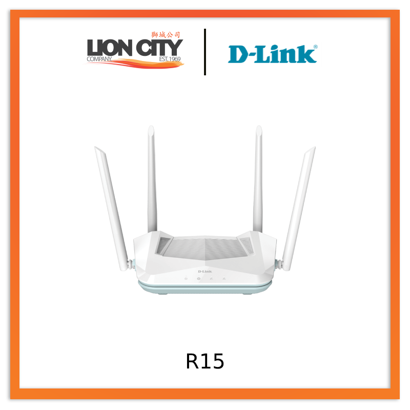 D-Link R15 AX1500 Smart Router