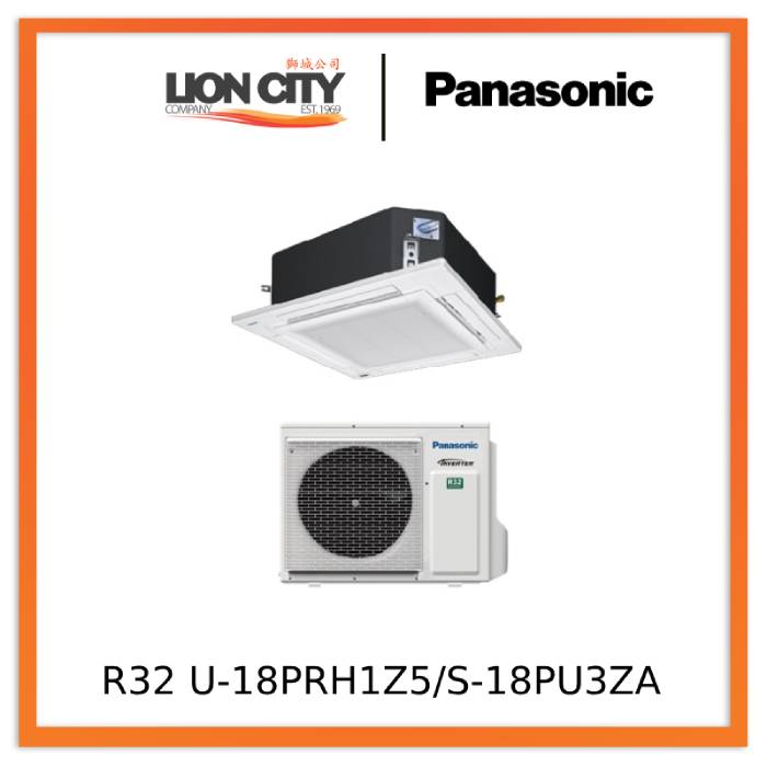 Panasonic R32 U-18PRH1Z5/S-18PU3ZA Cassette Aircon