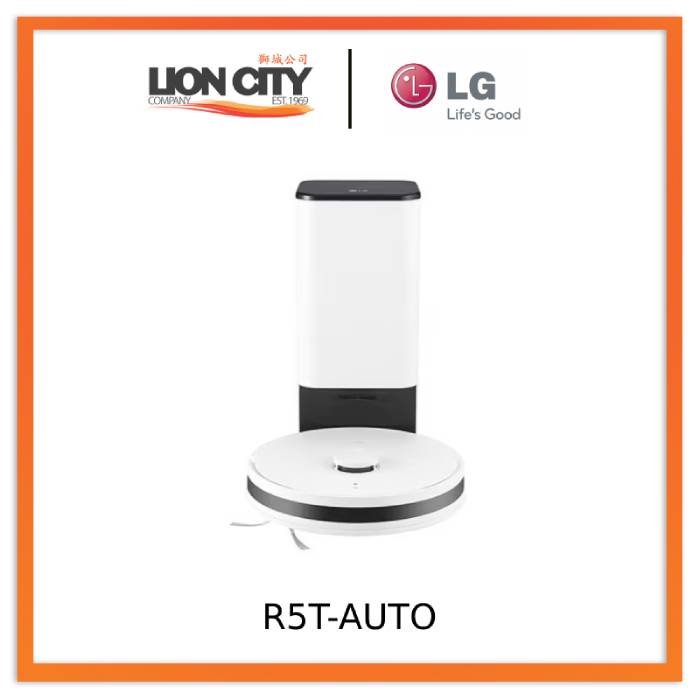 LG R5T-AUTO CordZero™ Robot Vacuum with Auto Emptying Station