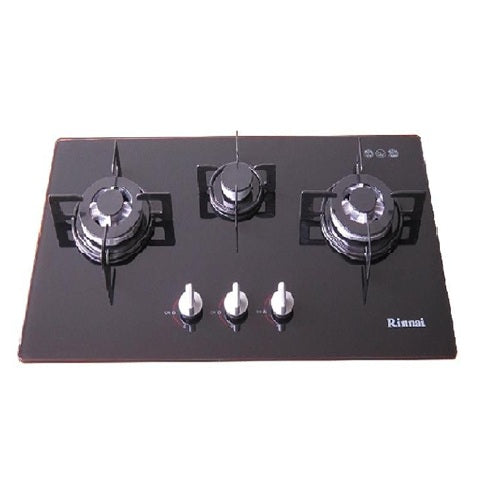 Rinnai RH-S259-SSR-T Cooker Hood + RB-7303S-GBSM 3-Burner Built-in Gas Hob