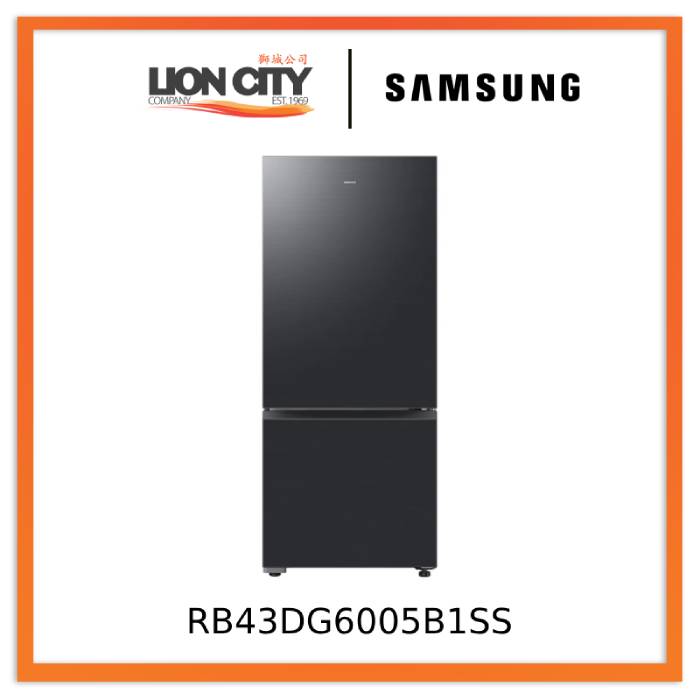 Samsung RB43DG6005B1SS 427L 2-Door Fridge