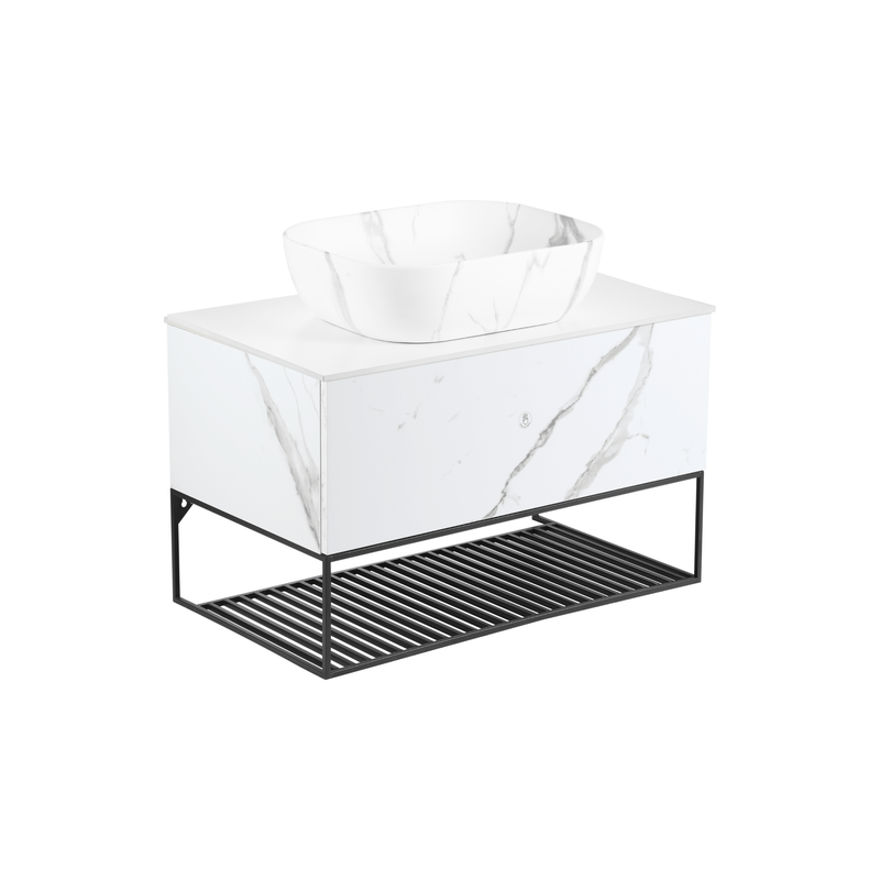 Rubine ARMONIA 70cm Press-To-Open Vanity Cabinet