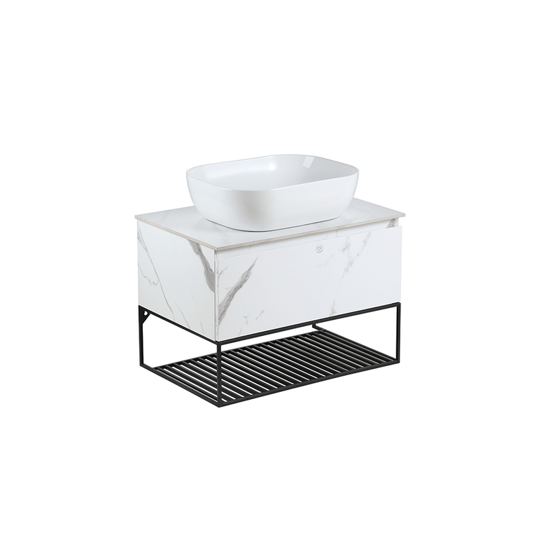 Rubine OPALE 70cm Pull-To-Open Vanity Cabinet
