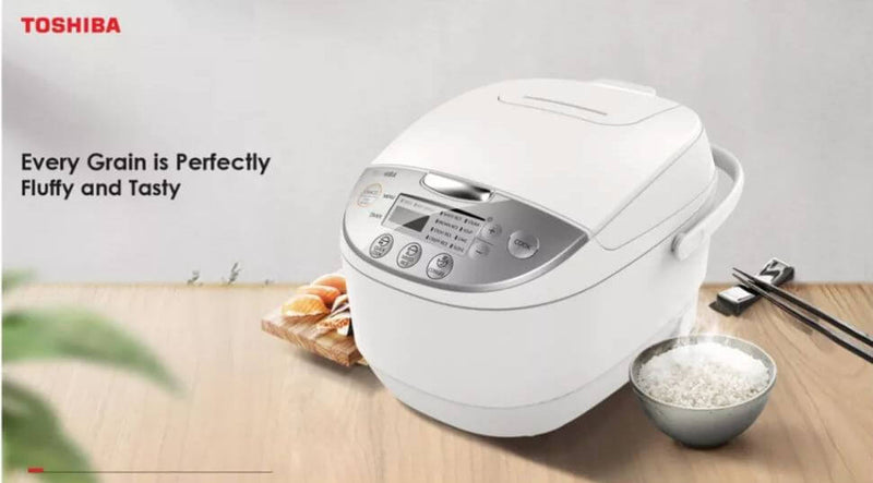 Toshiba RC-10DR1NS 1.0L  Digital Rice Cooker - White