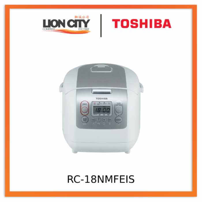 Toshiba RC-18NMFEIS 1.8L Electric Rice Cooker - White