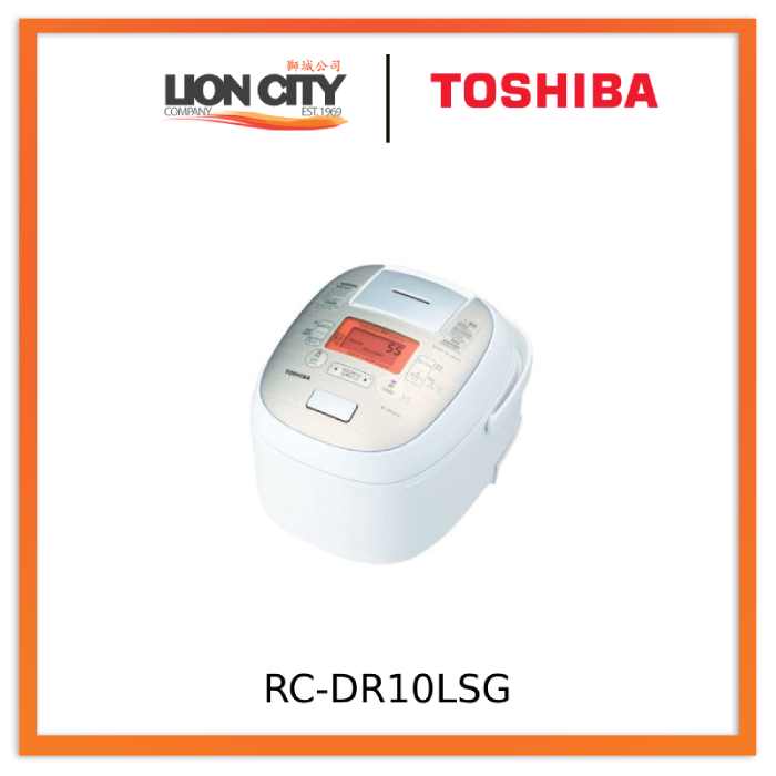 Toshiba RC-DR10L(W)SG Rice Cooker 1L Lion City Company