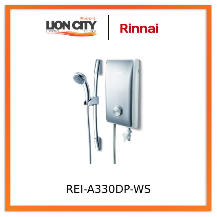Rinnai REI-A330DP-WW/WB/WS Instant Water Heater