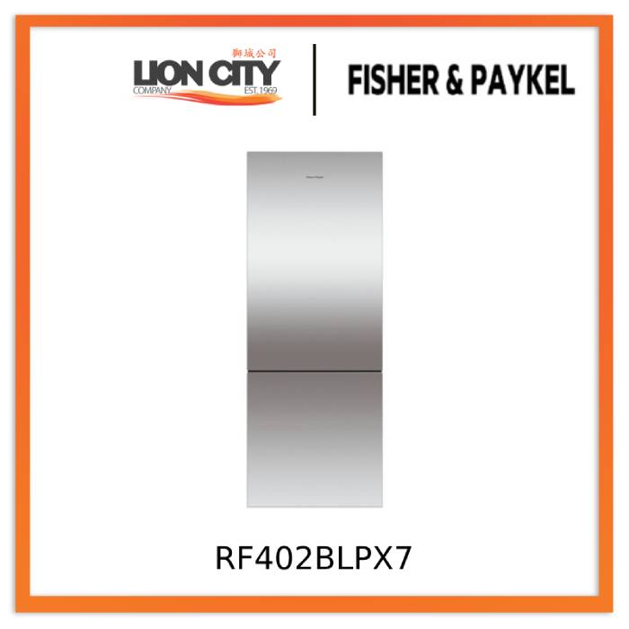 Fisher & Paykel RF402BLPX7/RF402BRPX7 2 Door Fridge