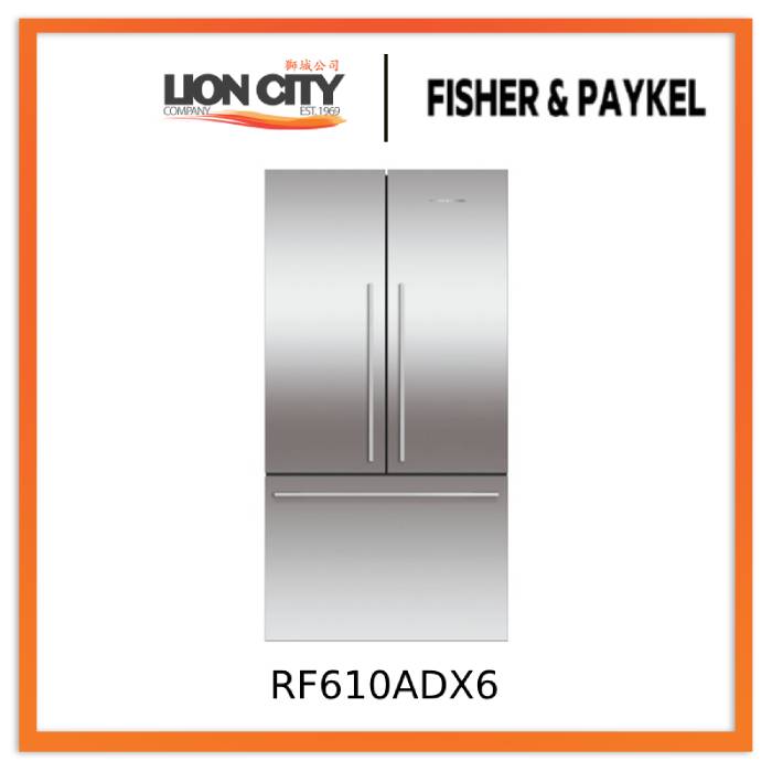 Fisher & Paykel RF610ADX6 3 Door Fridge