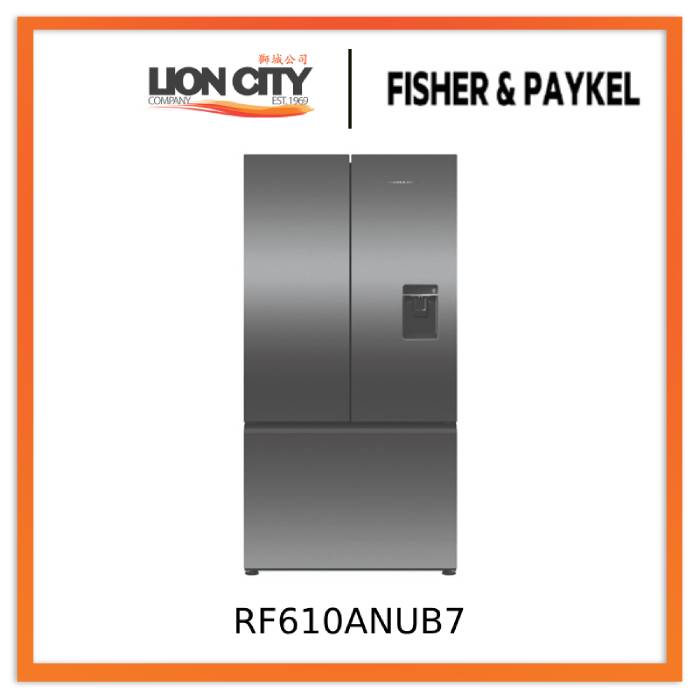 Fisher & Paykel RF610AZUB7/RF610ANUB7 3 Door Fridge