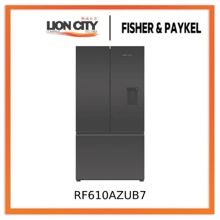 Fisher & Paykel RF610AZUB7/RF610ANUB7 3 Door Fridge