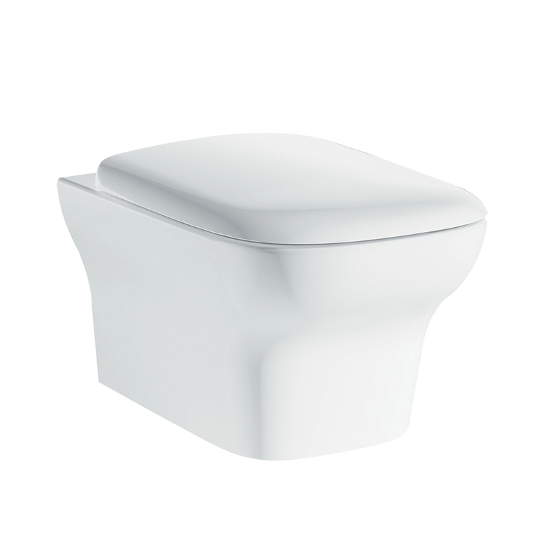 Rubine RI-301P07 Wall-Hung Toilet Bowl White