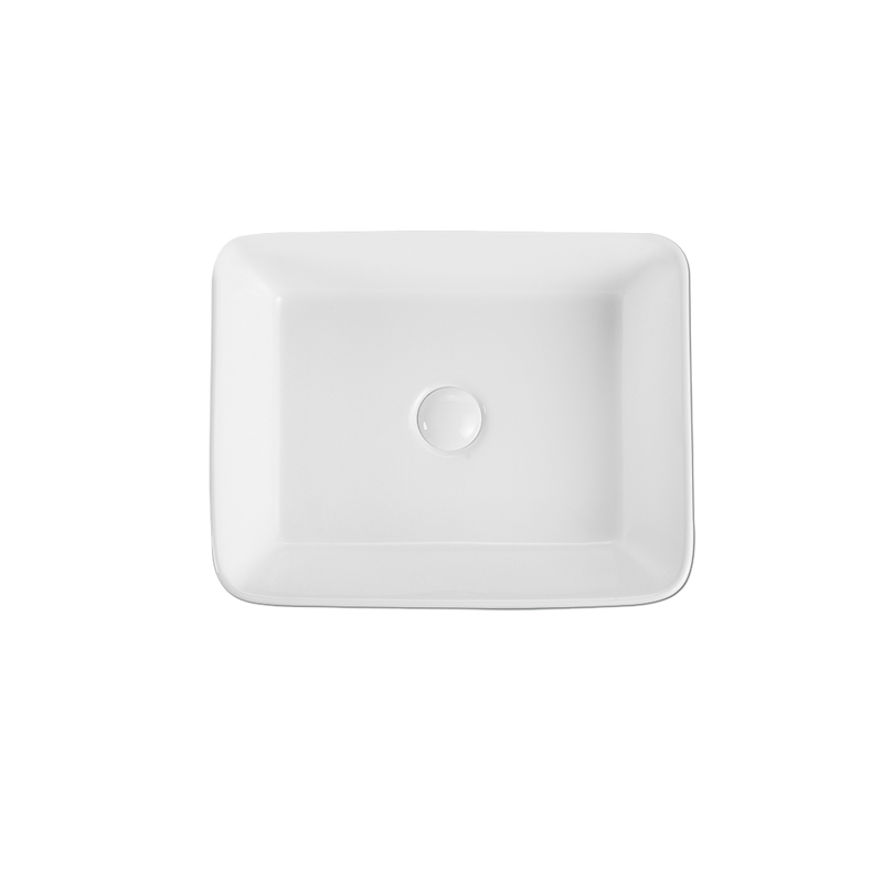 Rubine RIFF 48 Ceramic Basin Gloss White