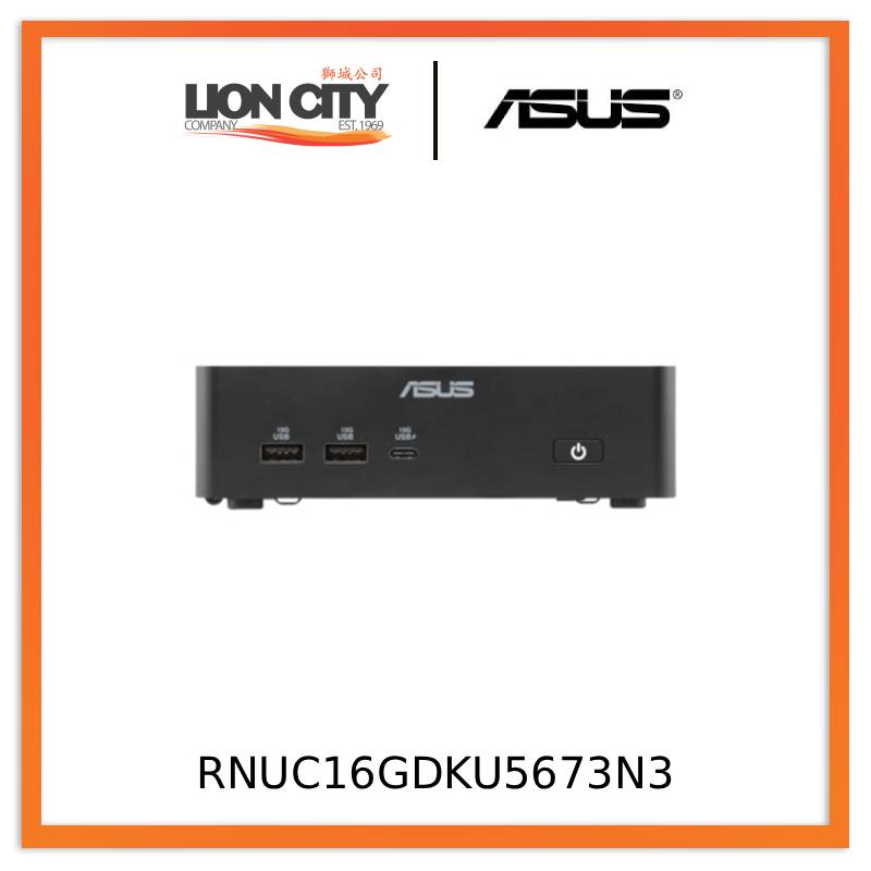 ASUS RNUC16GDKU5673N3 NUC 16 PRO Intel System 90AS00Q1-M00160 Mini PC