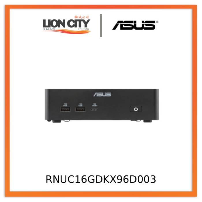 ASUS RNUC16GDKX96D003 NUC 16 PRO with Memory Intel Barebone 90AR00W1-M000X0 Mini PC