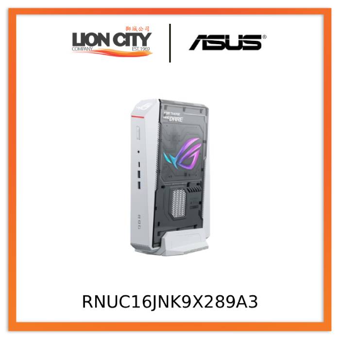 ASUS RNUC16JNK9X289A3-WH/BK ROG NUC 16 Intel System 90AS00S1-M00320 Mini PC