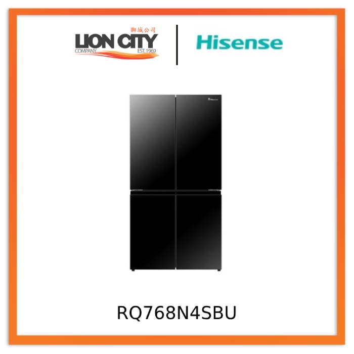 Hisense RQ768N4SBU 4 Door Fridge