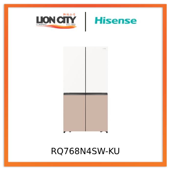 Hisense RQ768N4SW-KU 4 Door Fridge