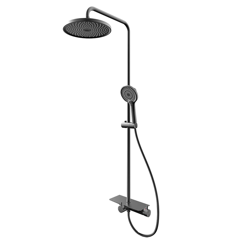 Rubine RSC-DECKOS-U2-GM Rainshower Column Gun Metal