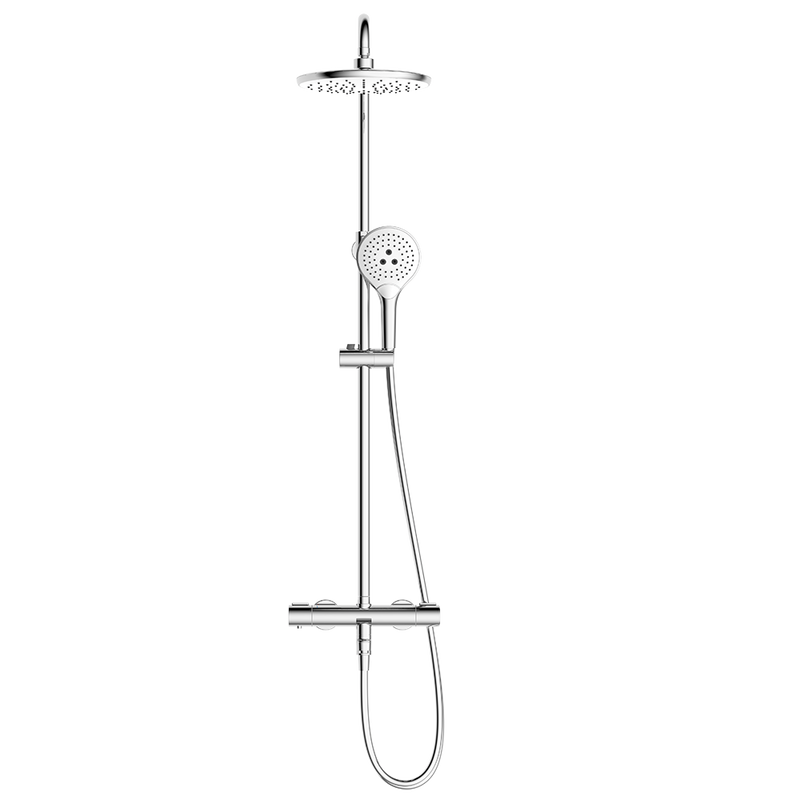 Rubine RSC-THERMO-R31-CH Rainshower Column Mixer Chrome