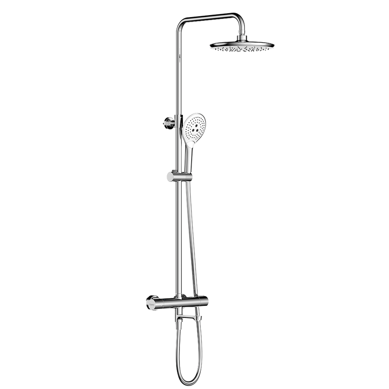 Rubine RSC-THERMO-R31-CH Rainshower Column Mixer Chrome