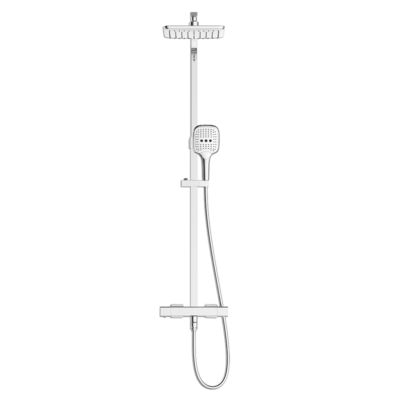 Rubine RSC-THERMO-S41-CH Rainshower Column Mixer Chrome