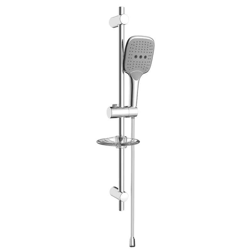 Rubine RSH-MACH-521-CH Handshower Set With Sliding Rod Chrome