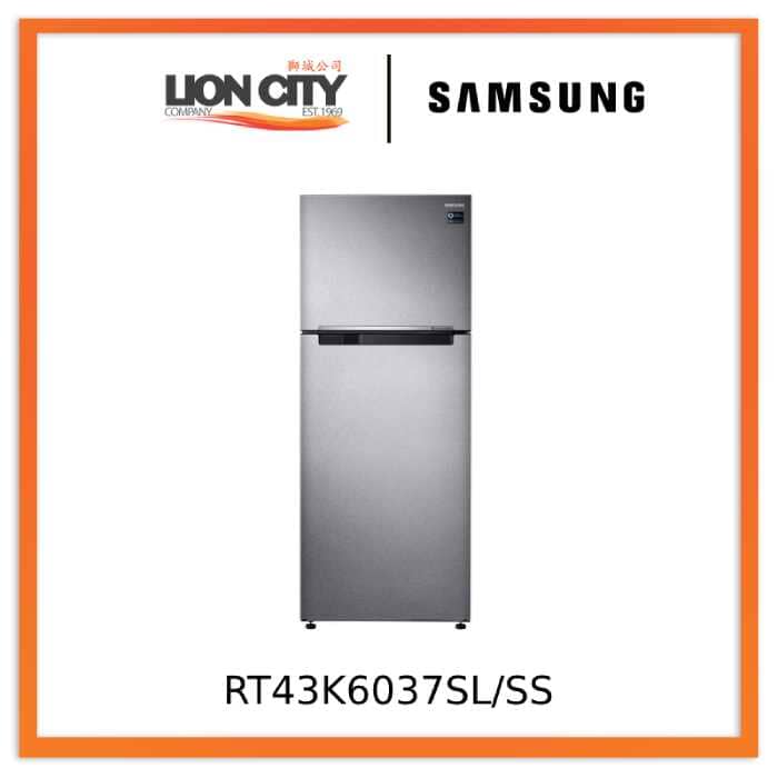 Samsung RT43K6037SL/SS 440L Top Mount Freezer Refrigerator with Twin Cooling Plus
