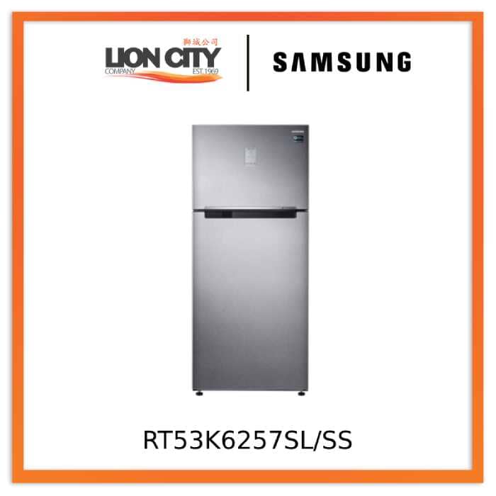 Samsung RT53K6257SL/SS Twin Cooling Plus ™ Refrigerator Top Mount Freezer 528L, Smart Conversion