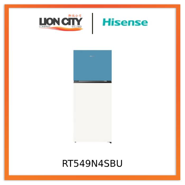 Hisense RT549N4SW-MBU2/RT549N4SWU/RT549N4SBU 2 Door Fridge