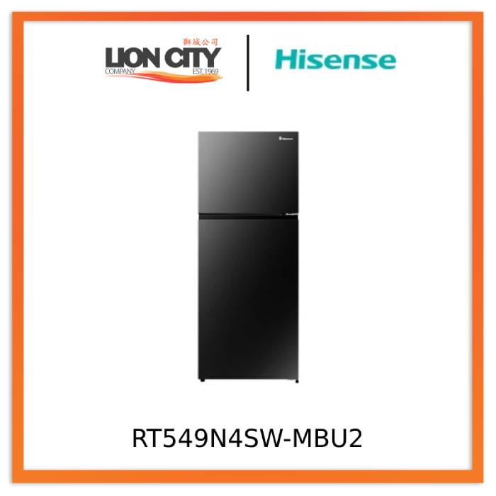 Hisense RT549N4SW-MBU2/RT549N4SWU/RT549N4SBU 2 Door Fridge