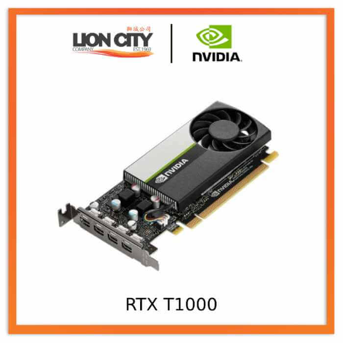 Nvidia Rtx T1000 8gb Gddr6 Graphic Card Lion City Company