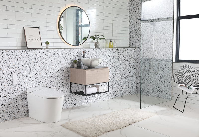 Rubine SPIN 40B-VW Ceramic Basin