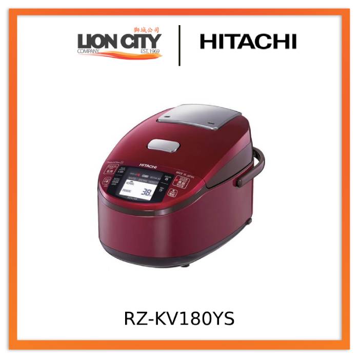 Hitachi RZ-KV180YS 1.8L Steam Recycle Electric Rice Cooker