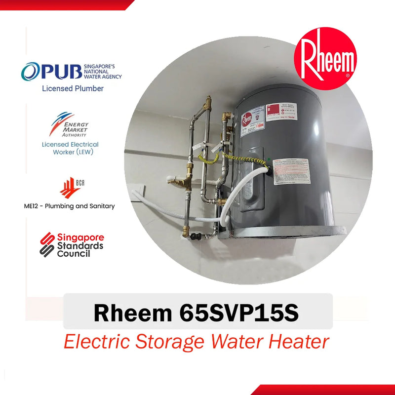Rheem 57L Electric Storage Water Heater 65SVP15S