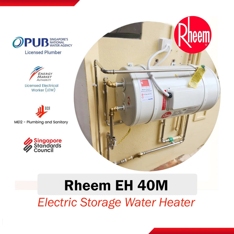 Rheem 40L Electric Storage Water Heater EH 40M