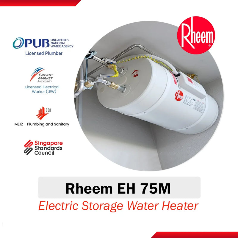 Rheem 75L Electric Storage Water Heater EH 75M