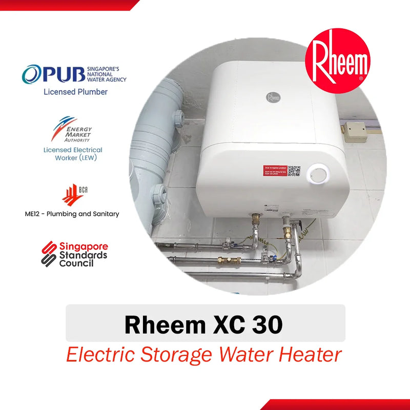 Rheem 30L Electric Storage Water Heater XC 30L