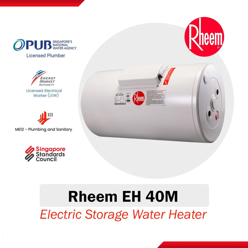 Rheem 40L Electric Storage Water Heater EH 40M