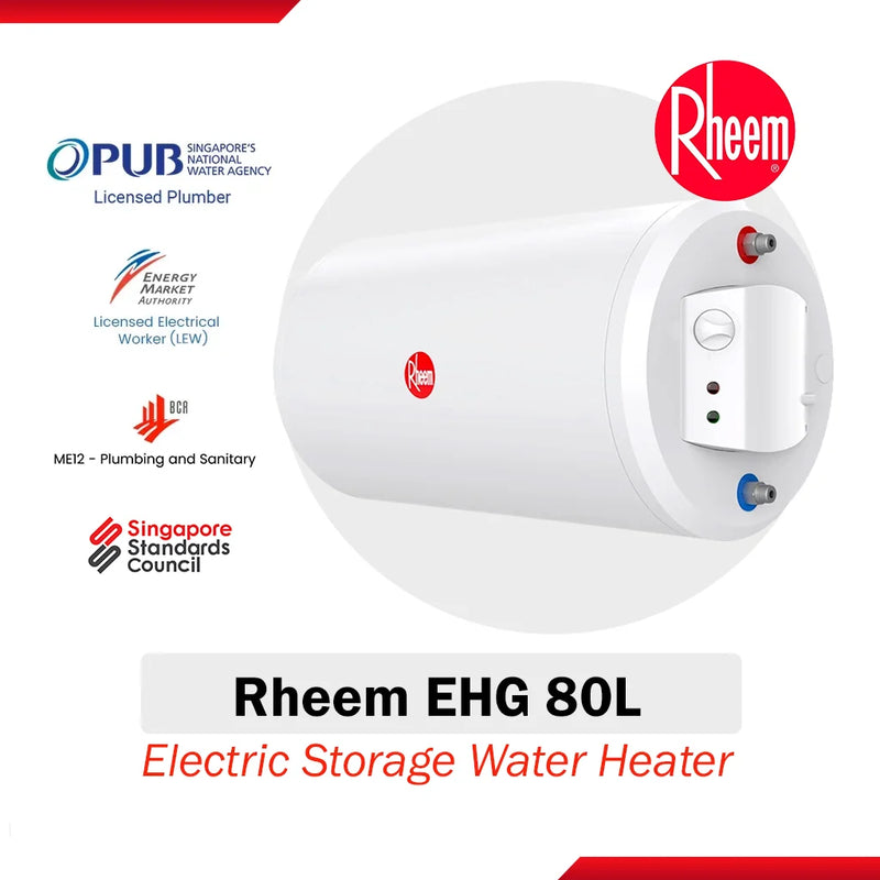 Rheem 80L Electric Storage Water Heater EHG 80L