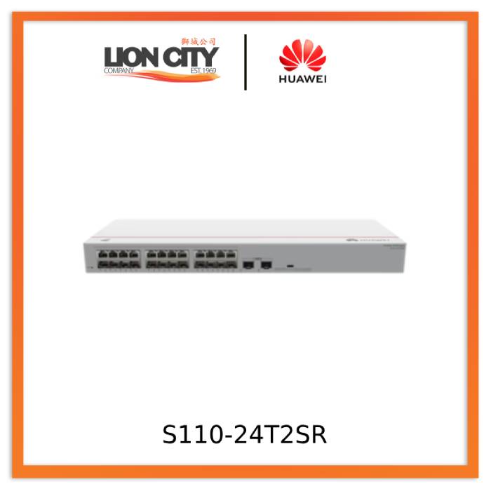 Huawei Switch S110-24T2SR 24*GE ports
