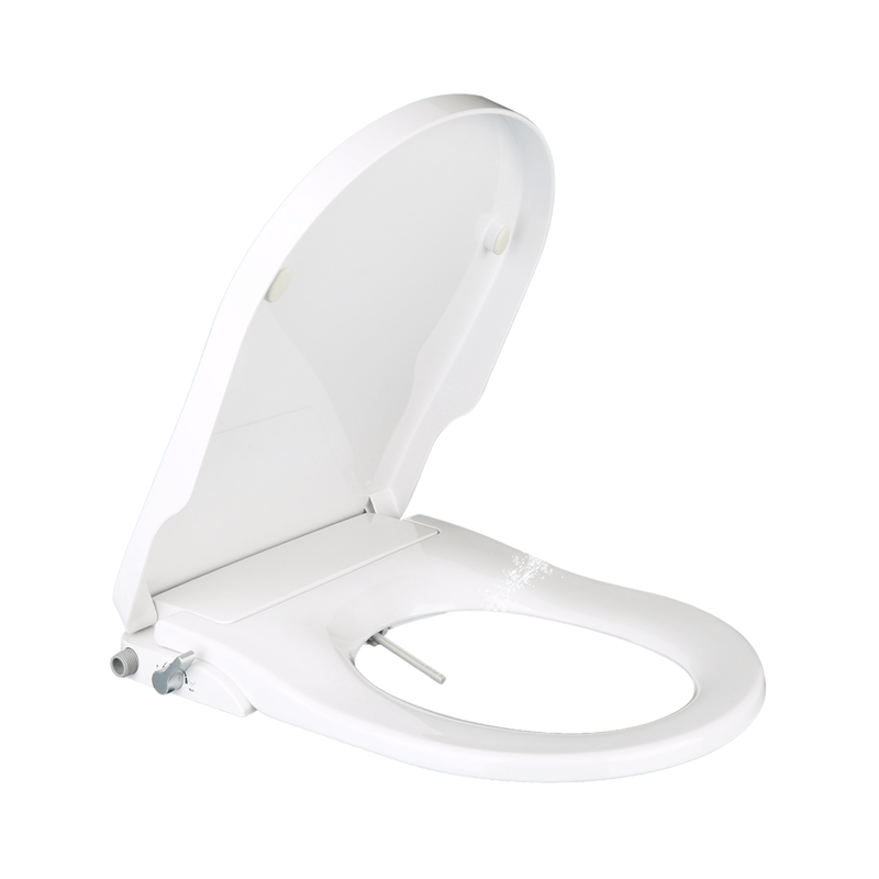 Rubine SCPP-PF306-BIDET(I) D-Shape Bidet Seat Cover White