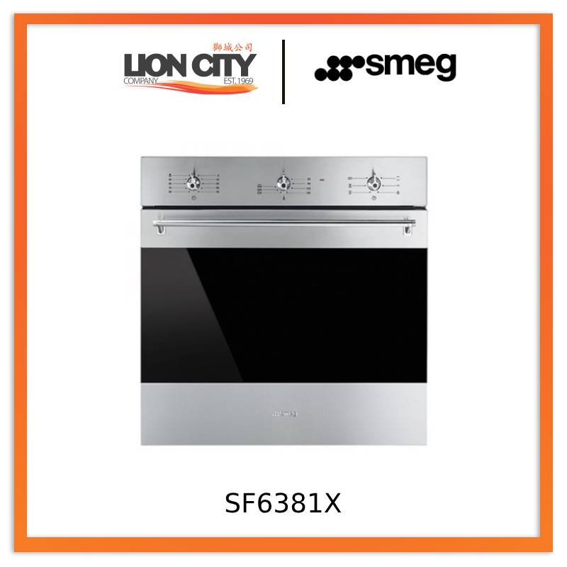 Smeg SF6381X Fan Assisted Oven 60cm Classica Aesthetic