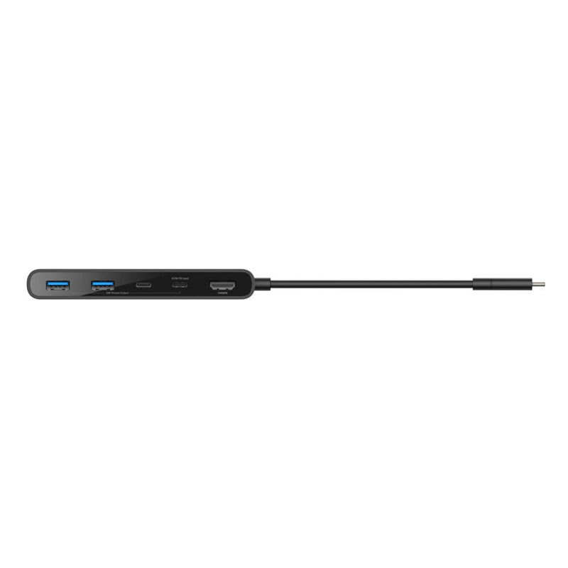 Belkin Connect 7-Port USB-C Hub with Dual USB-C Ports Black