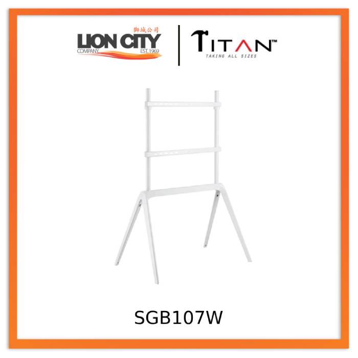 Titan SGB107W Studio Tv Floor Stand For 65"-86"