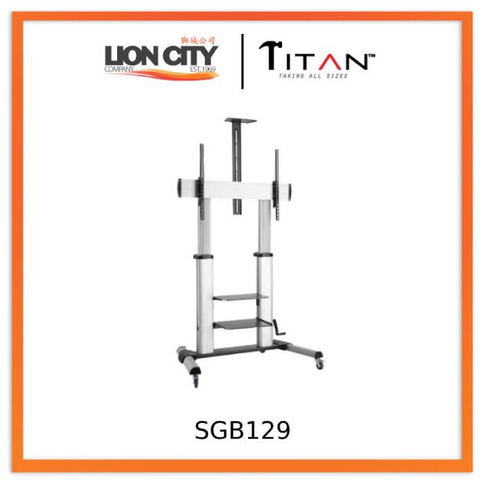 Titan SGB129 Mobility Stand for 60"-100"