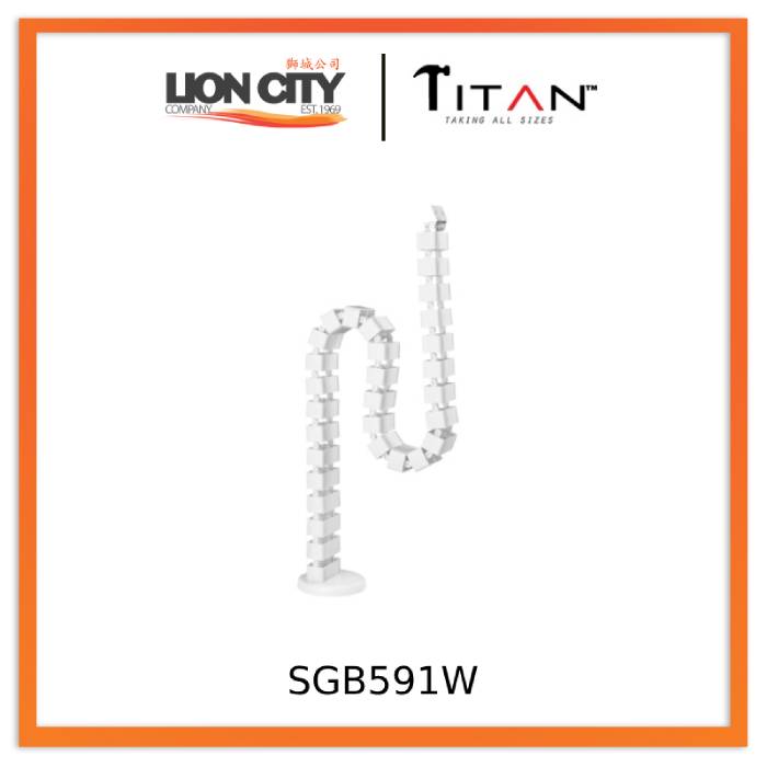 Titan SGB591W Cable Management Spine Assembly Accessories Solution