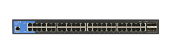 Linksys LGS352C-EU 48-Port Managed Gigabit Ethernet Switch with 4 10G SFP+ Uplinks